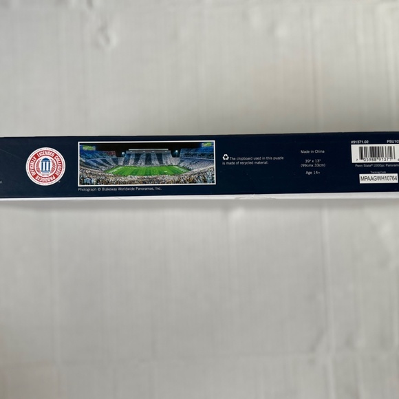 Penn State Nittany Lions Football Stadium Panoramic 1000 Piece Puzzle - Picture 4 of 6